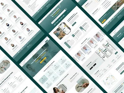 Amara — International Digital Health & Telemedicine Platform app branding design healthcare illustration landing telemedicine ui ux