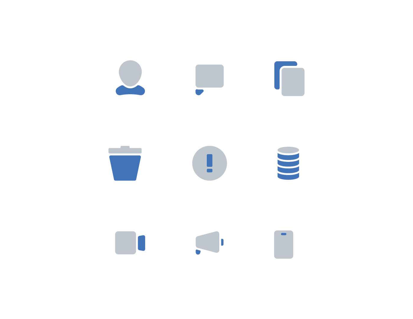 DualTone UI Icon Set Vol.01 — Web & App Icons