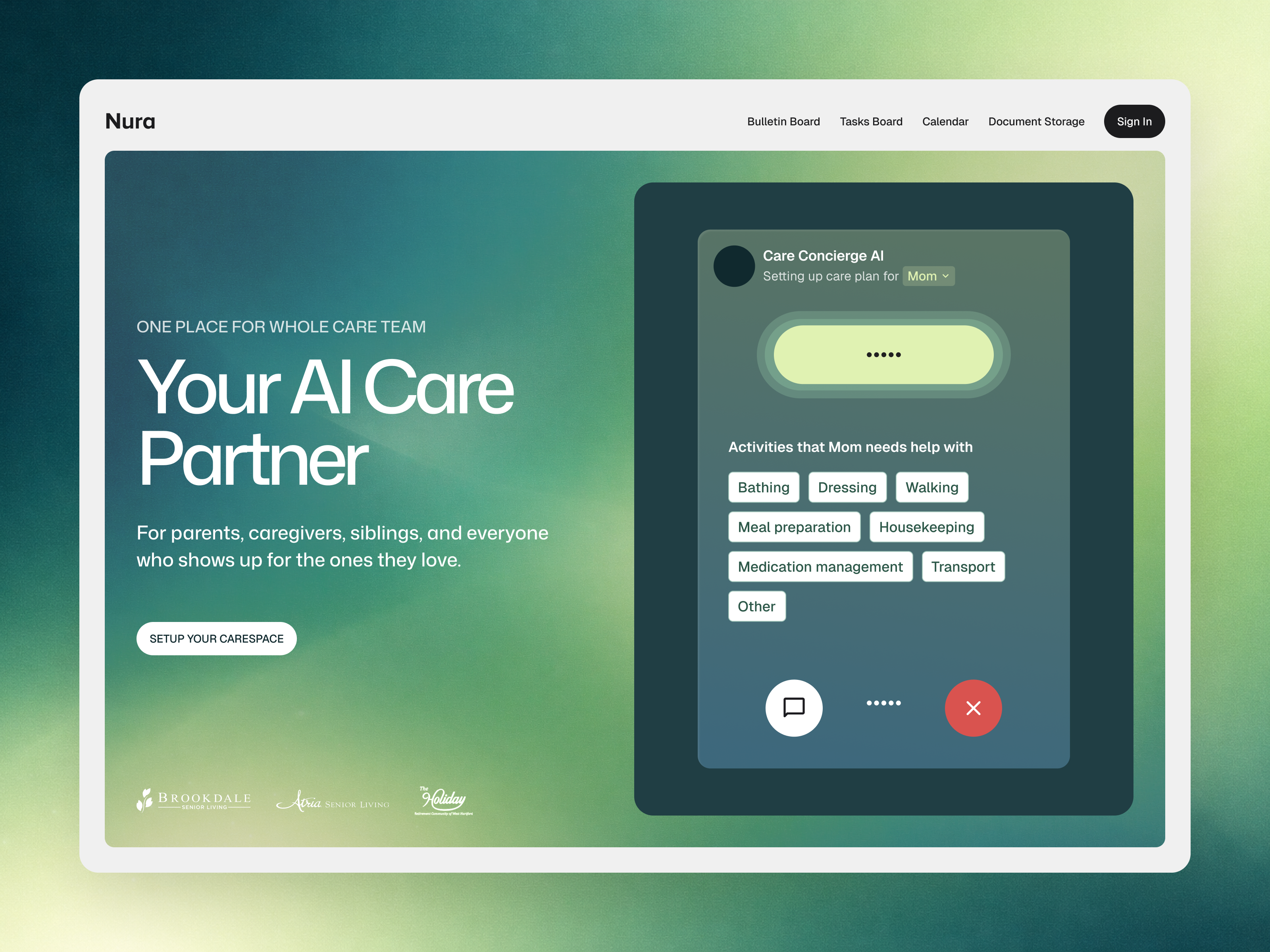 Nura | AI-Powered Care Coordination for Families