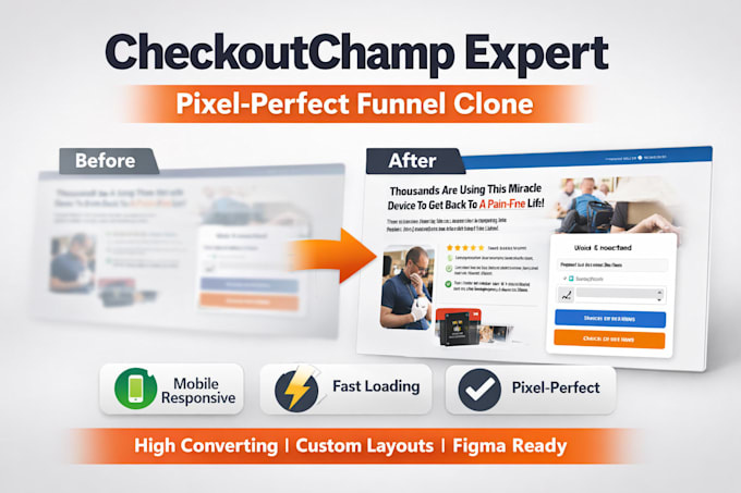Example of I Will Be Your Checkout Champ Expert