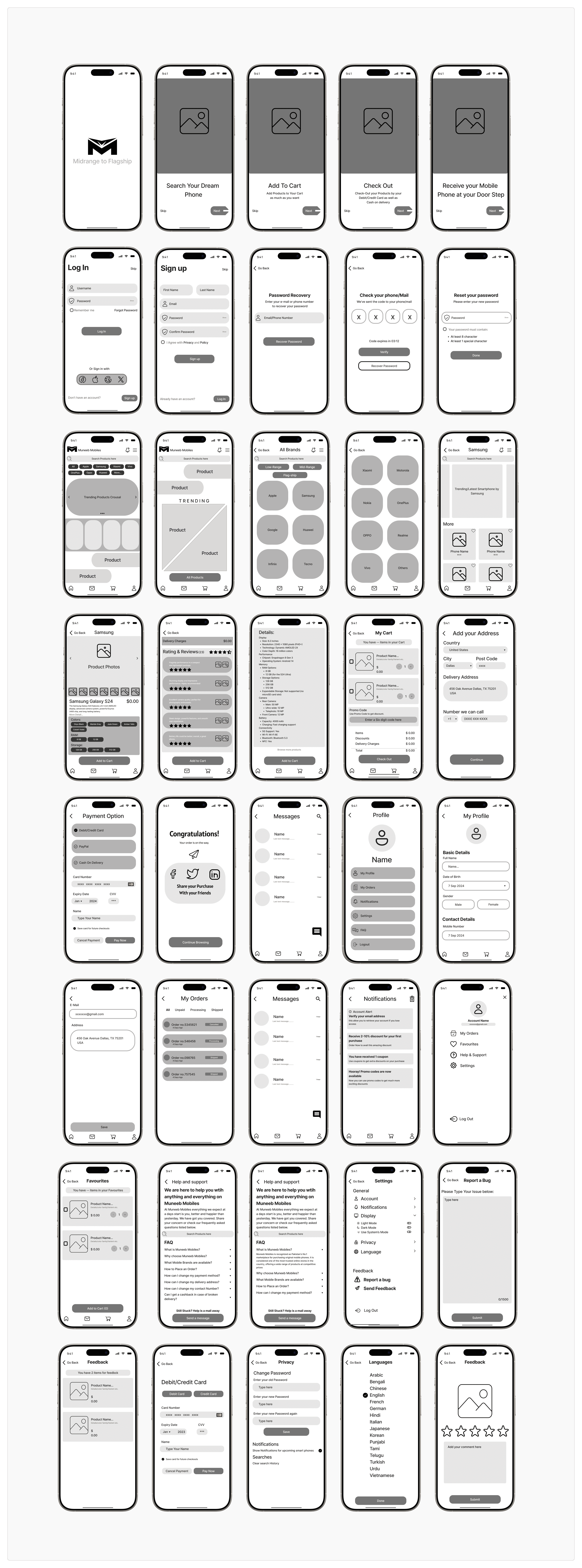 Example of I Will Design Mobile App  UI/UX 