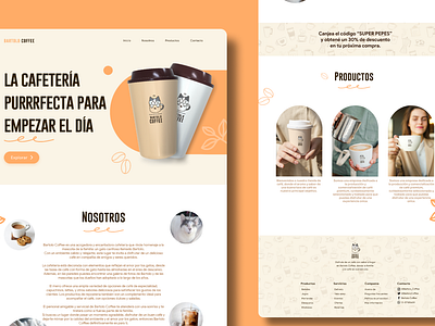 Bartolo Coffee - Landing Page Website app branding design graphic design illustration typography ui ux vector