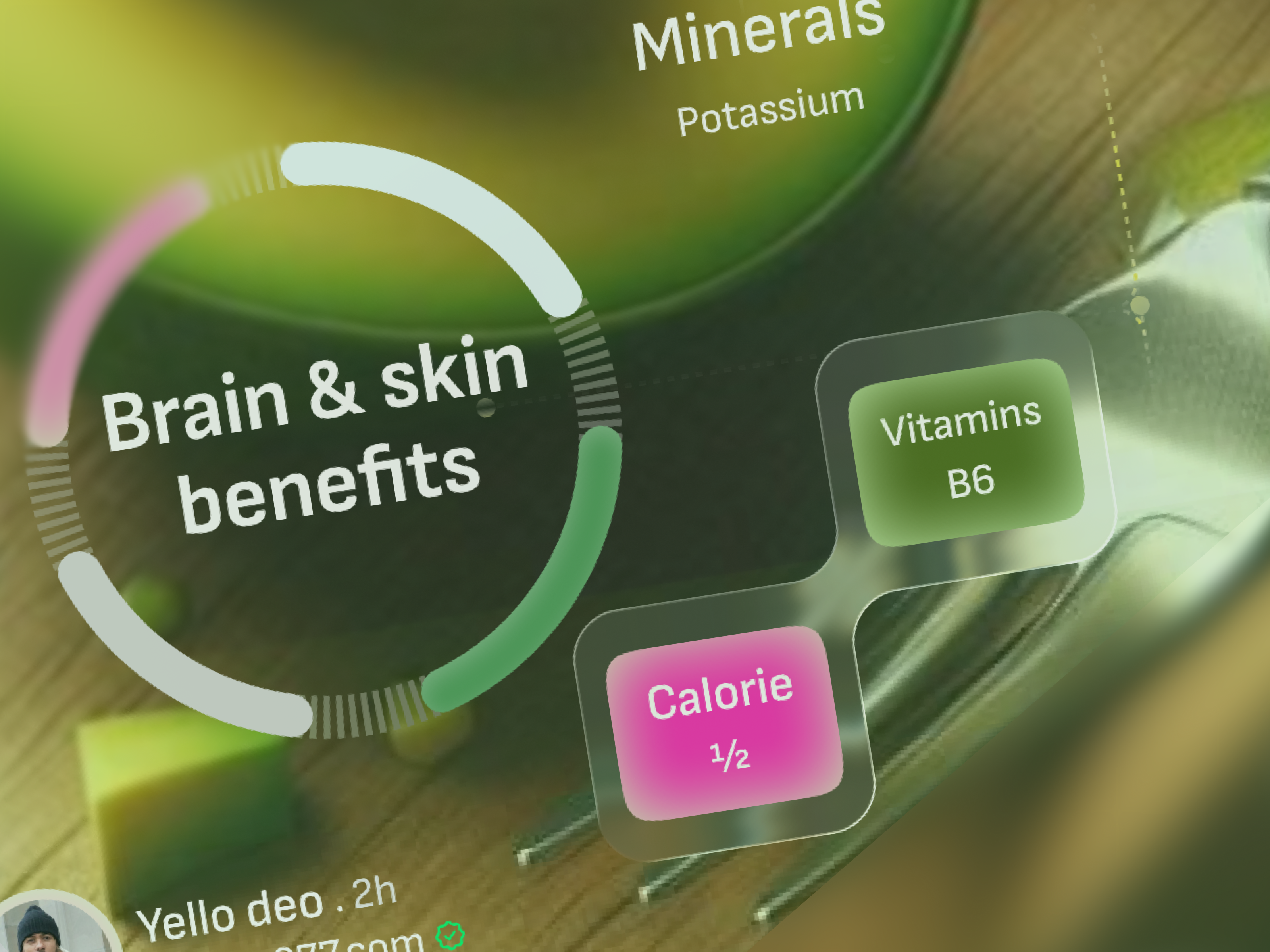 Avocado - Healthy Food App UI 🥑 app design app ui branding dashboard design design design inspiration food app food app design food app ui health app healthy food healthy lifestyle ios app mobile app modern ui nutrition wellness product design saas ui ux ui