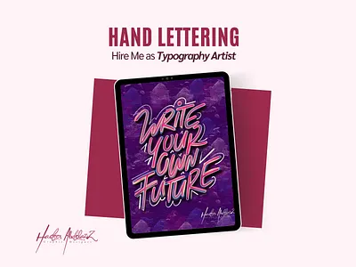 Hand Lettering Typography digital art pieces art digital branding designs digital digital illustrator graphic design hadeer abdelaziz hand lettering logo marketing procreate