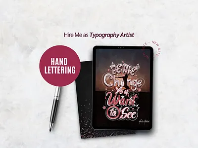 Hand Lettering Typography Pieces (Digital Art ) branding calliagraphy design designs graphic design hadeer abdelaziz illustration logo marketing procreate typography