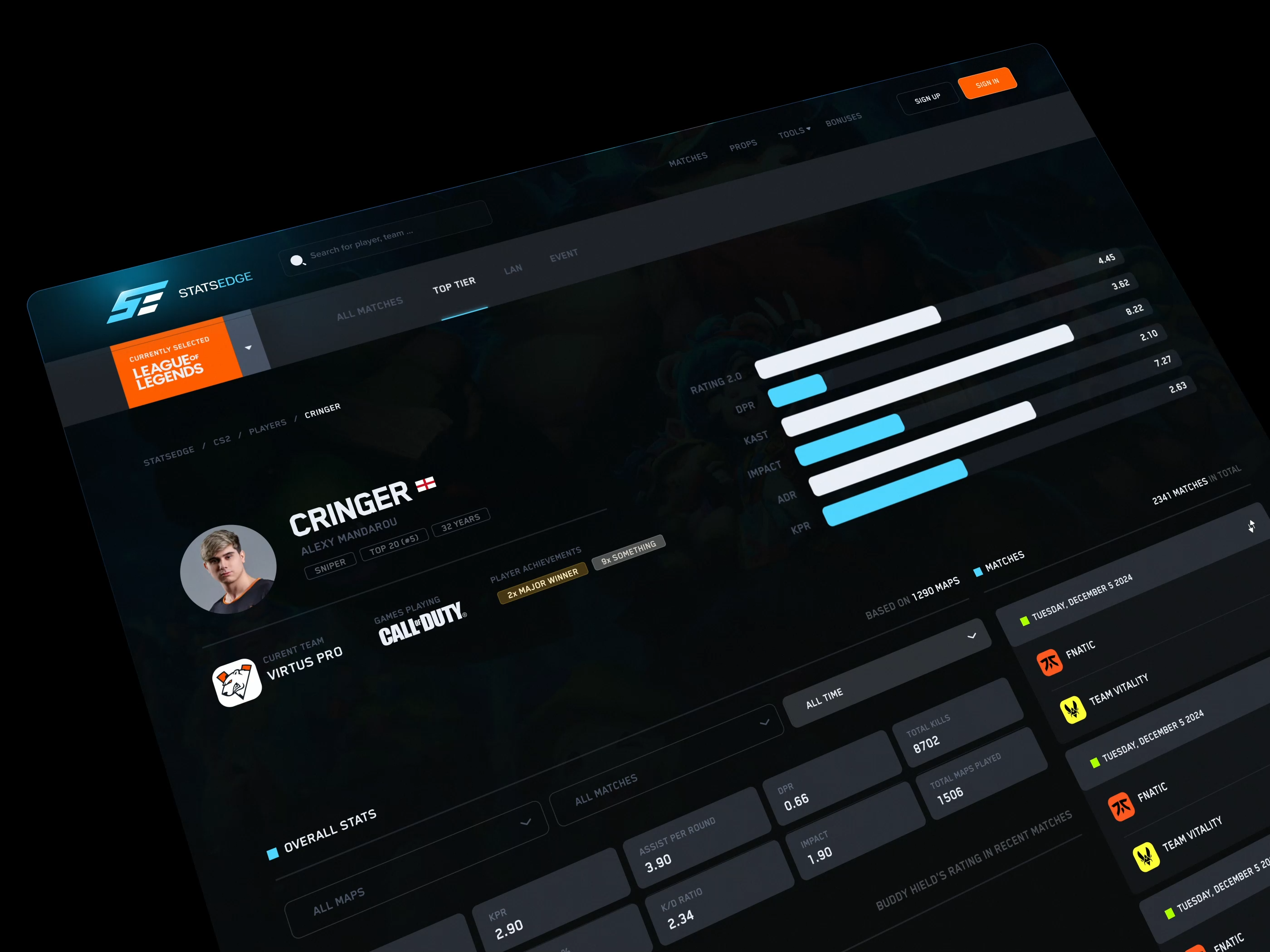 Prop Betting Platform crm dashboard crypto dashboard esports app esports website fanbase app fanbase platform fandom platform game marketplace game platform gaming app gaming dashboard gaming platform gaming website influencer marketing platform p2p marketplace prop betting saas dashboard saas website web3 gaming