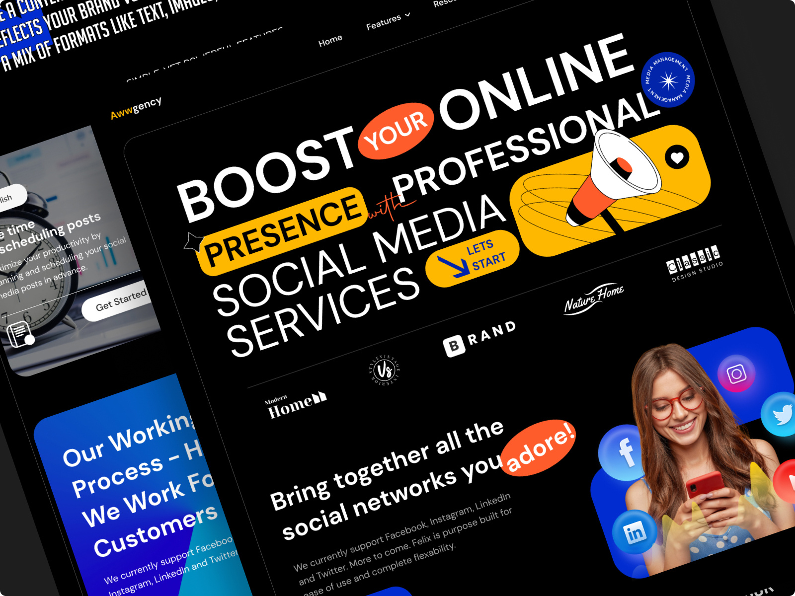 Example of Framer Website Design & Development