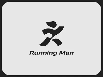 Running Man Logo brand. active lifestyle logo athlete logo clean design creative logo fitness brand identity fitness logo gym branding health brand identity jogging logo marathon logo minimal logo design modern logo design runner logo running club branding running logo design running man logo sports branding sports logo sportswear branding sprint logo