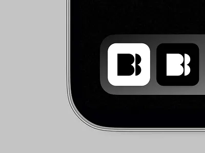 Backend App Icon app icon bold brand design brand identity brand system branding clean digital design icon logo logo design logo wordmark minimal modern product design software symbol ui ux visual identity