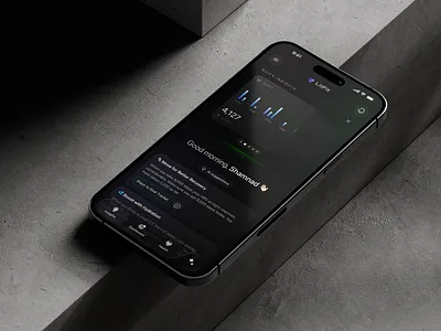 Ai Insight Dashboard Mobile App UI ai bot ai chatbot ai insights ai precessing chart dashboard figma graph health app health data ios app ios design system minimal ui mobile app ui modern design suggestions ui ui kit ui ux widgets