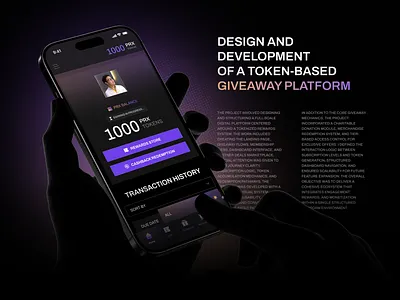 Giveaways & Rewards Platform | Landing | SaaS | Crypto app branding design figma graphic design illustration logo ui ux vector