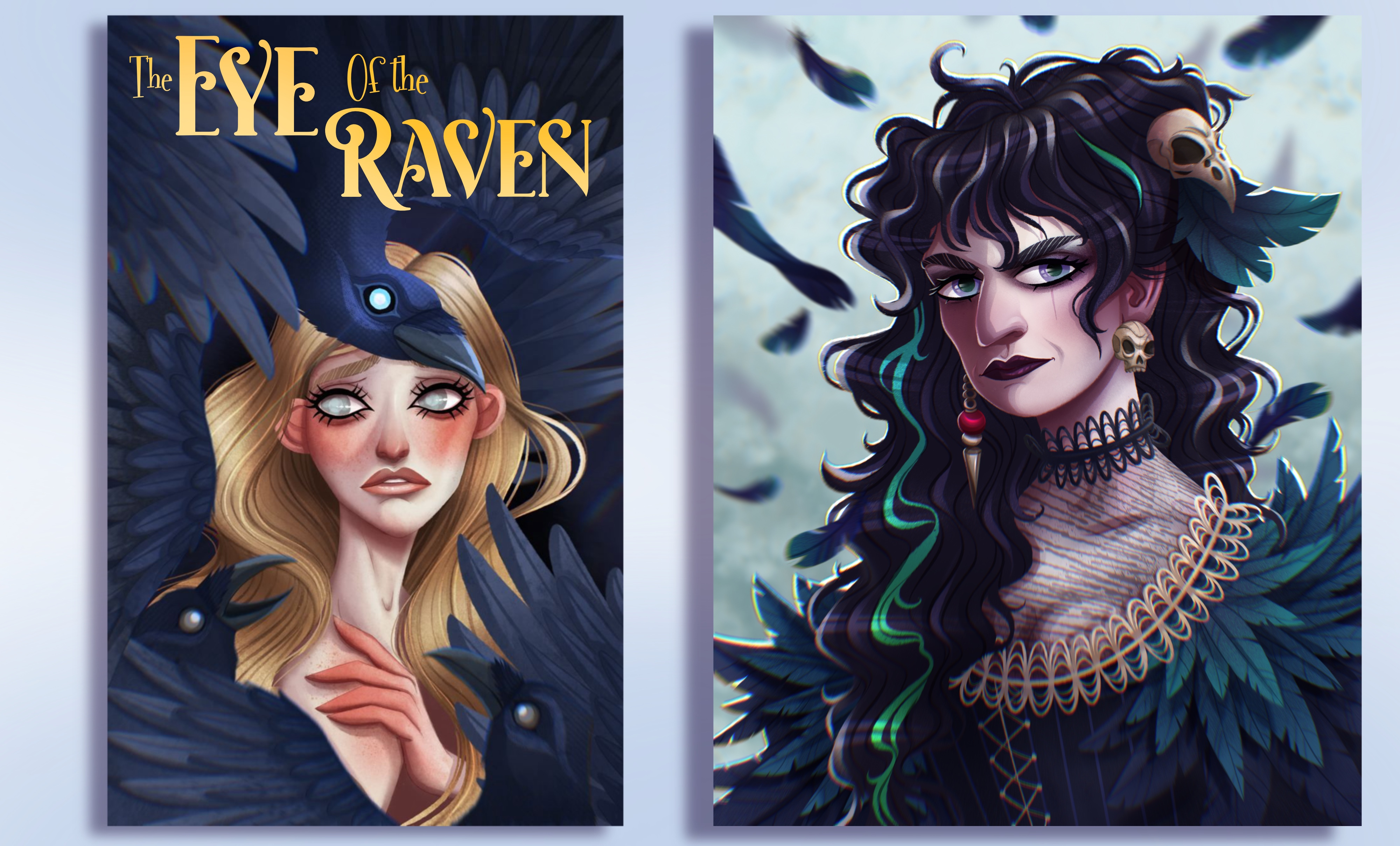 Dark Fantasy Illustration - Book Cover Design author services book cover book illustration character design character illustration cover design custom illustration digital painting ebook cover design epic fantasy fantasy art illustration kindle magical effects picture book procreate publishing storybook visual development visual storytelling