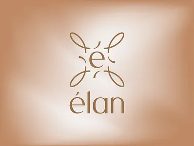 ÉLAN linen - 3 2026 anagram bible branding christian christian fish elegant graphic design ichthys ldk ledangkhoa linen logo logomark proposal revelation saigon symmetry vietnam élan