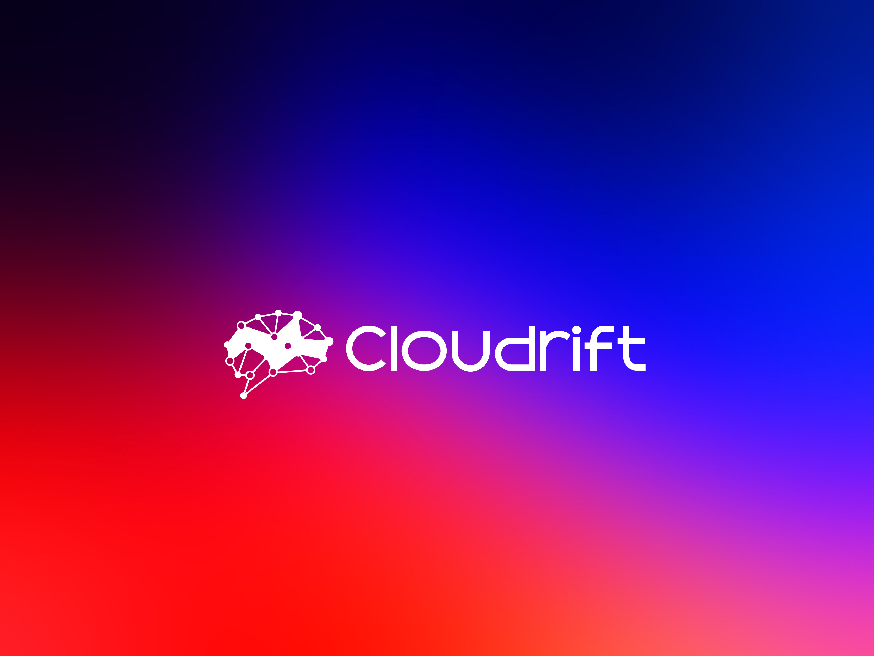 Cloudrift tech logo design concept brand design brand guidelines brand identity branding branding designer design graphic design illustration logo logo design logo designer logo mark logomark logotype saas branding tech tech logo tech logo animation tech logo branding vector