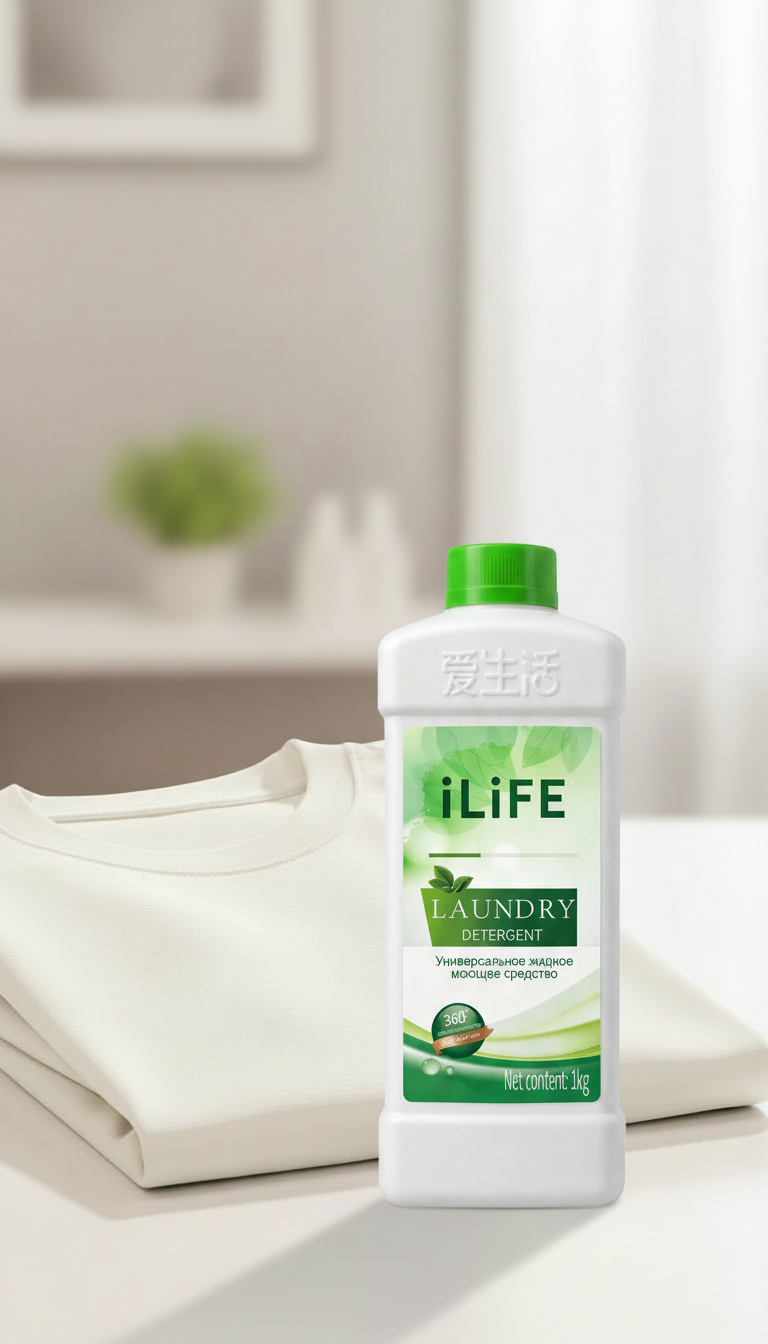 iLife Laundry Detergent 3d ad animation artwork branding graphic design logo motion graphics social media