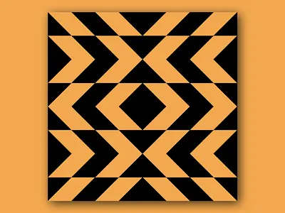 Doc Labs - Geometric Art - Triangles - Orange/Black abstract art art gallery contemporary art design digital art geometric geometric art geometric background geometric pattern illustration minimalist art triangles triangular vector design wall art