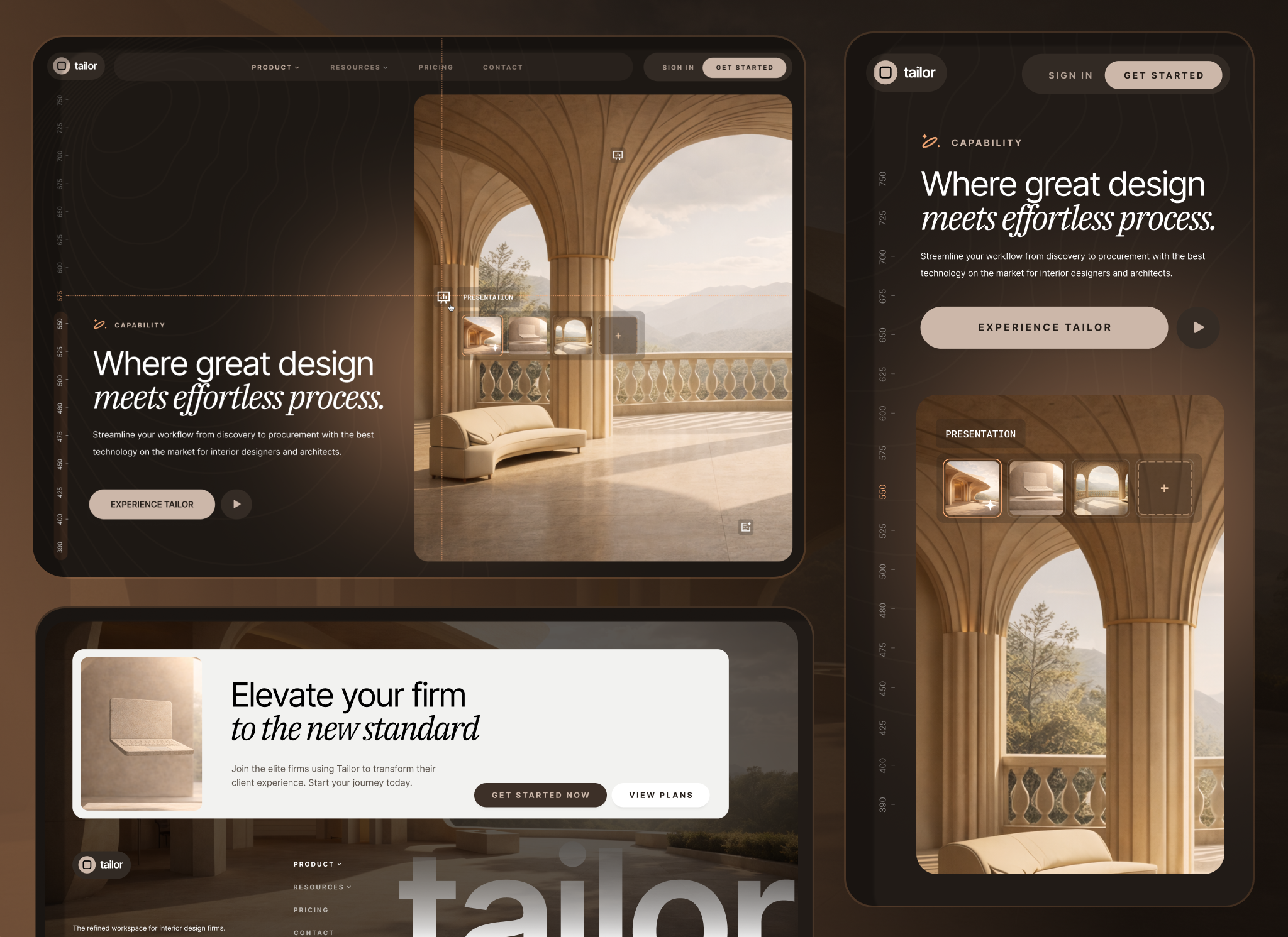 Tailor - Website Design
