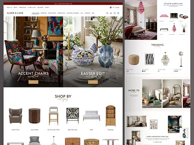 Luxury Furniture E-Commerce Website Design decor shop e commerce ecommerce design ecommerce website editorial ecommerce furniture ecommerce furniture online store furniture store furniture website home brand home decor home decor ecommerce home decor website interior design website landing page luxury ecommerce modern furniture website online furniture store online store web design