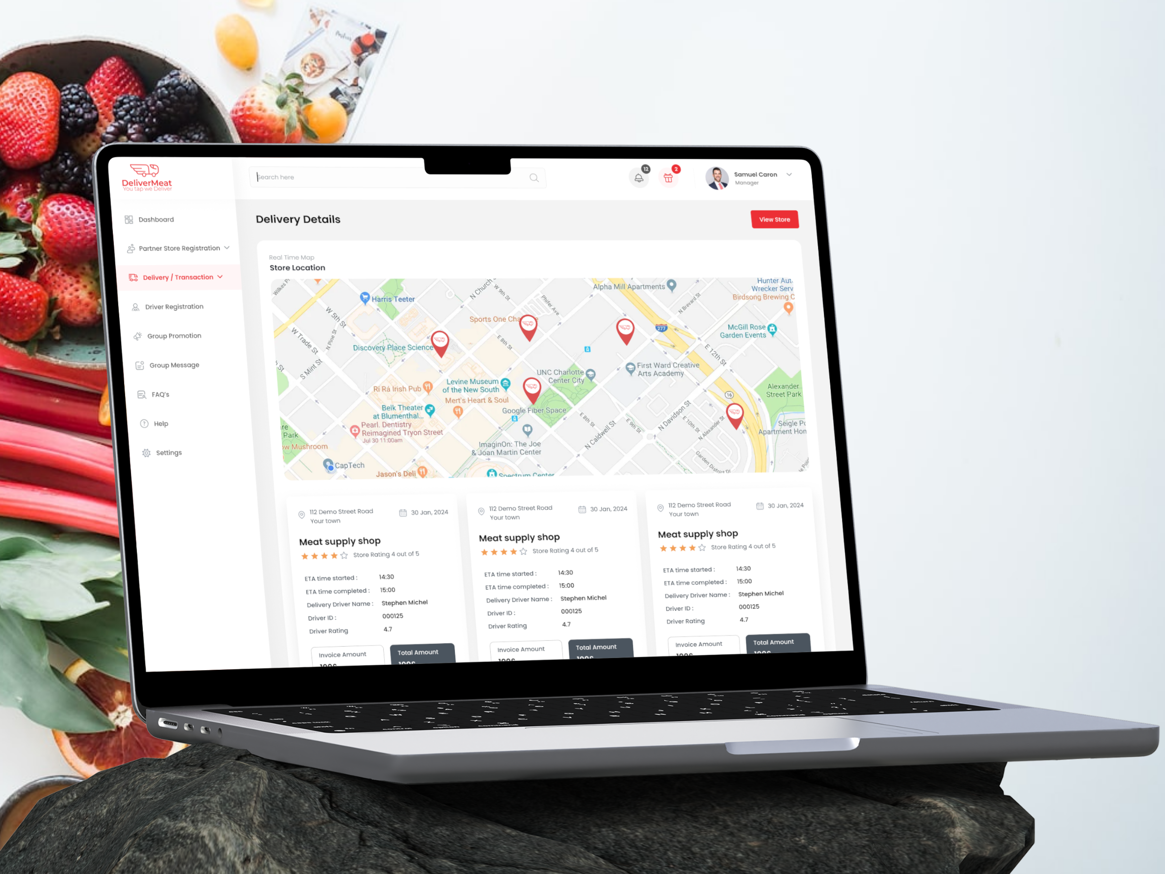 Delivery & Transaction Details