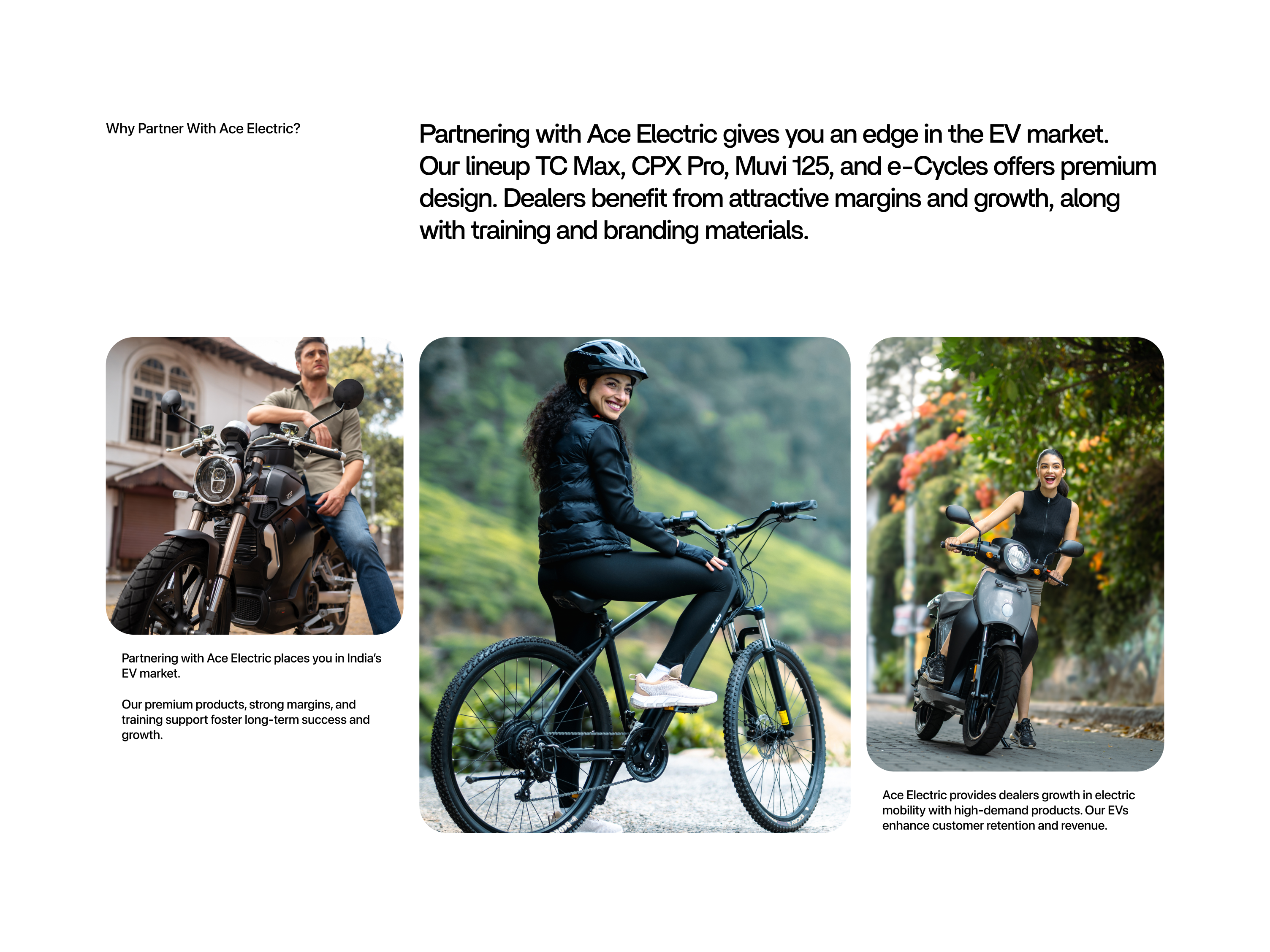 Acer Electric Product Page Concept bike concept ecommerce ui layout luxury minimalist product design product detail product page product page ui ui uiux ux web ui website website designer