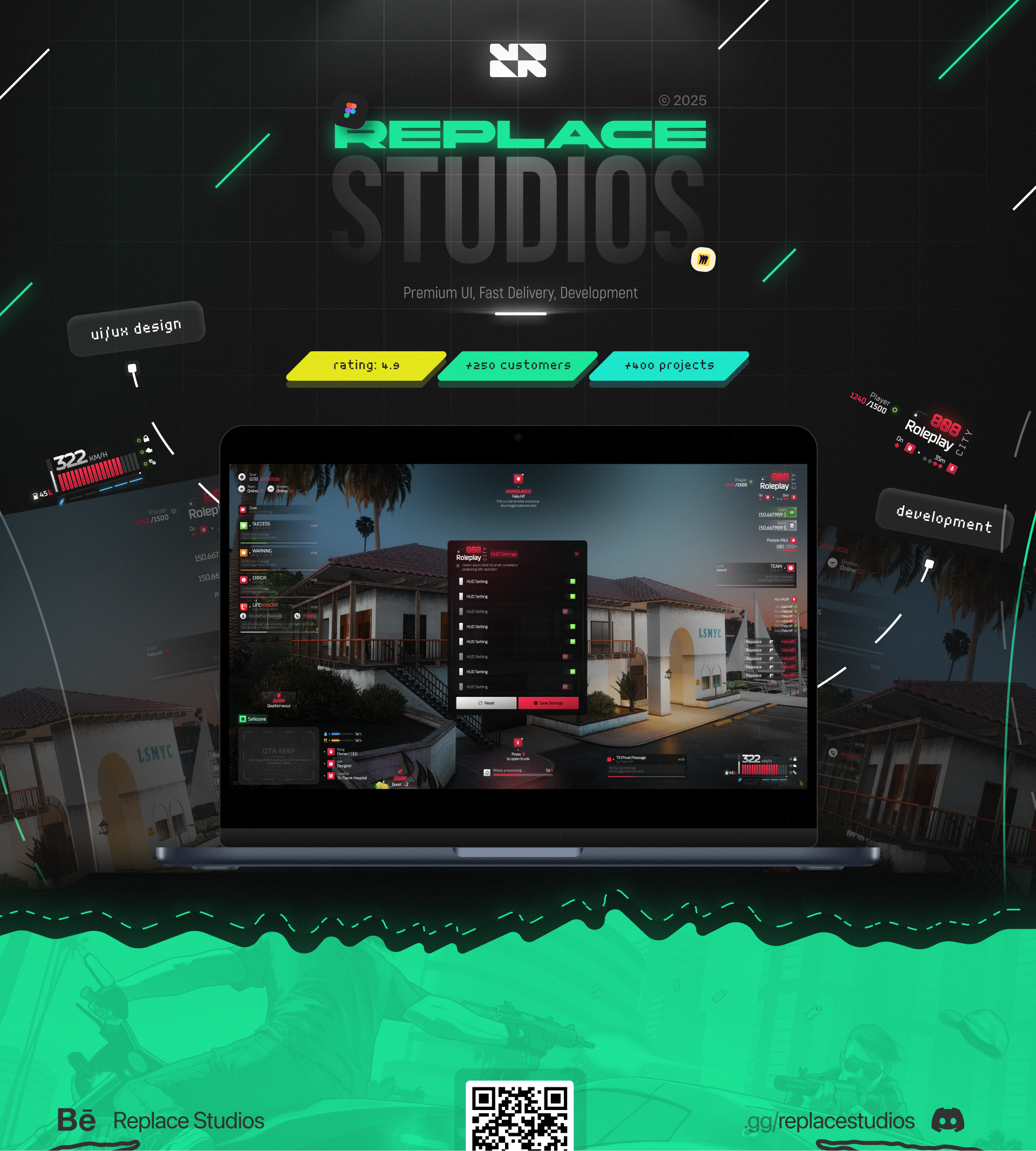 HUD | FiveM, GtaV