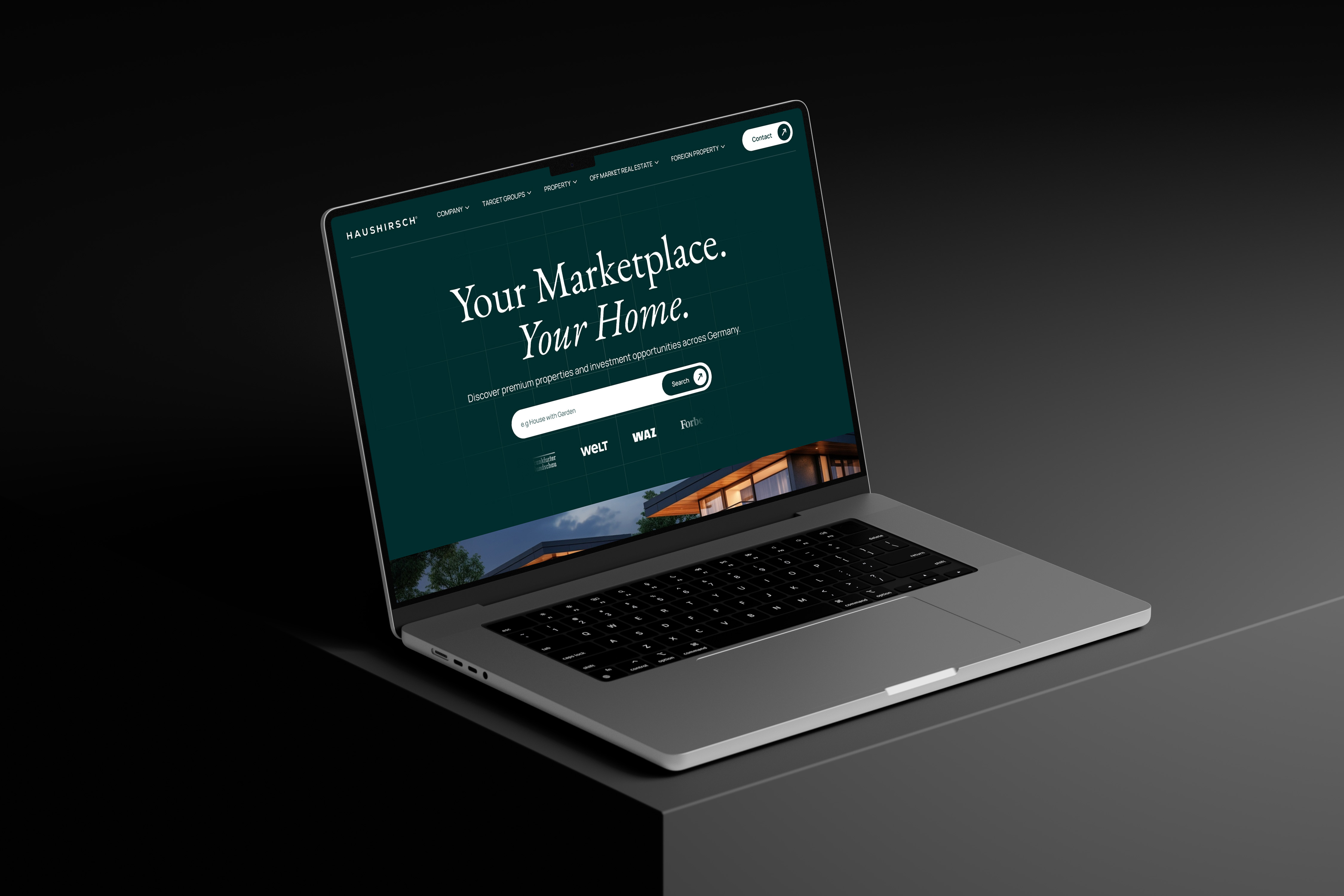 Example of Website Design & Development