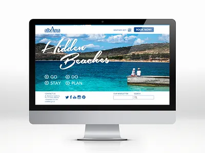 Albania branding graphic design logo typography ui