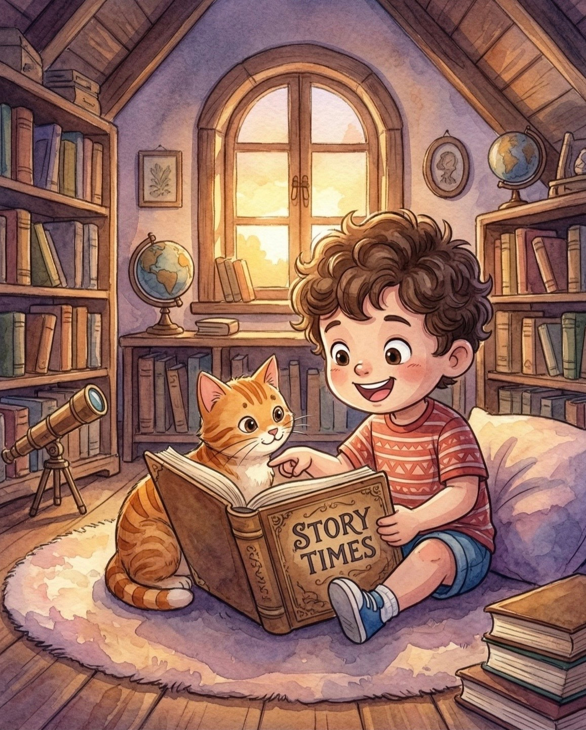 Example of Children Book Illustrations | Book Cover
