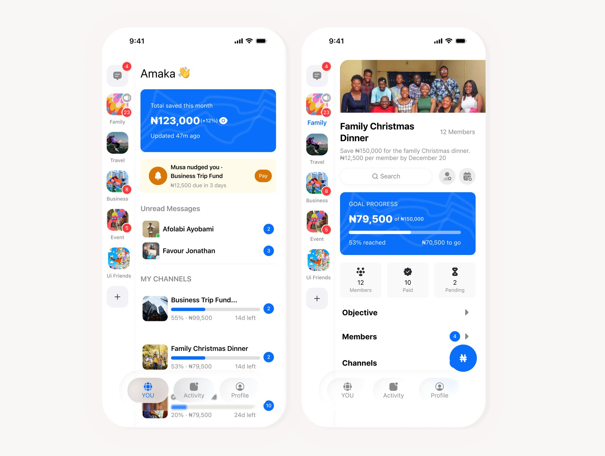 Example of Mobile App Design 