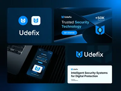 Udefix Cybersecurity Technology Logo Design app icon branding cybersecurity cybersecurity logo digital security branding logo logo design logo designer modern tech logo polygon logo security branding security logo software logo startup branding startup logo tech identity tech logo technology branding technology logo u logo