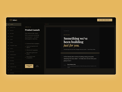 Inboxly — 20 Free HTML Email Templates