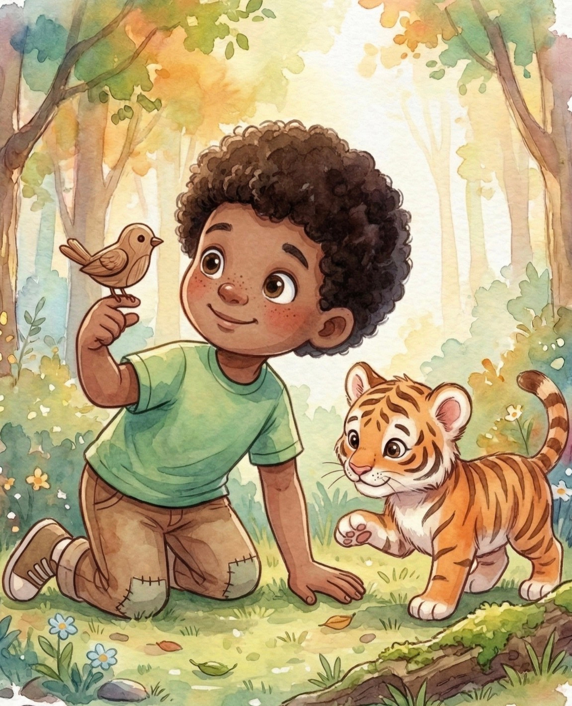 Example of Children Book Illustration 