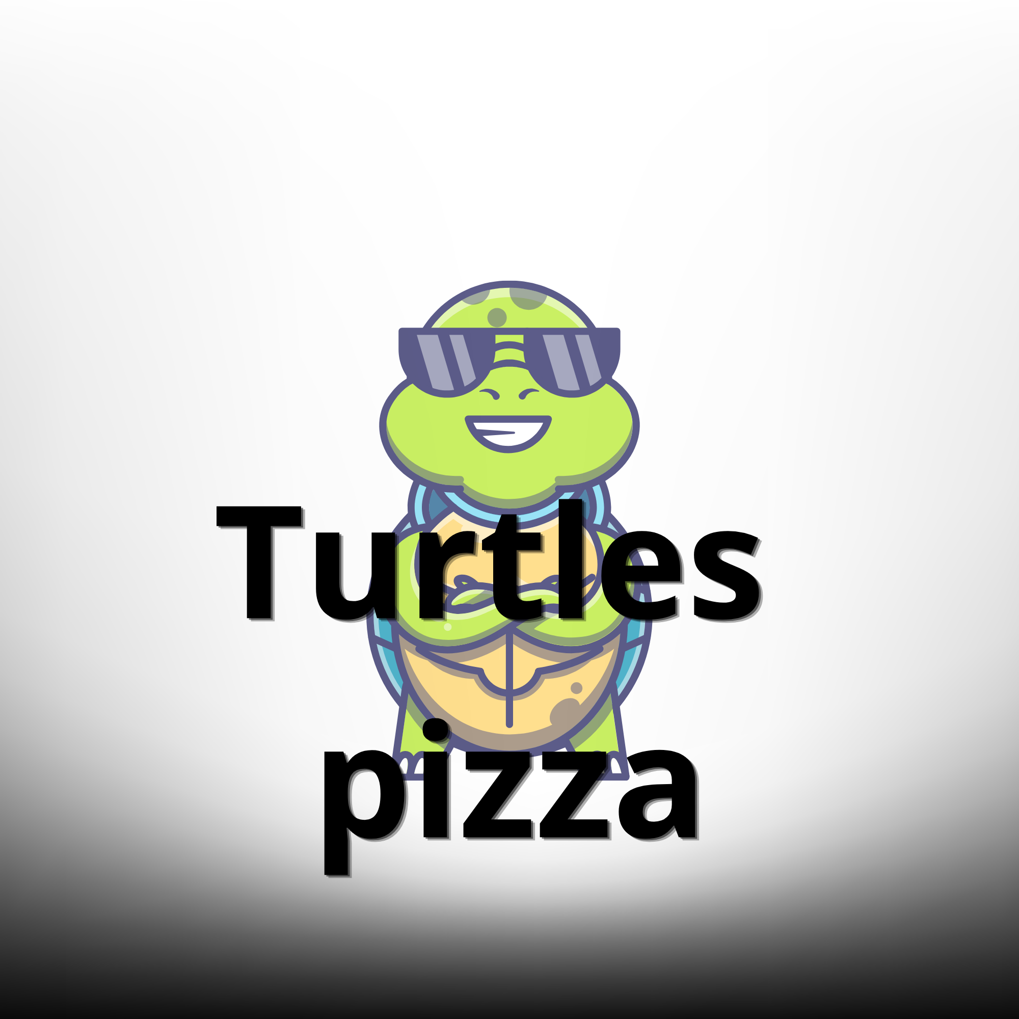 Turtles pizza Logo
