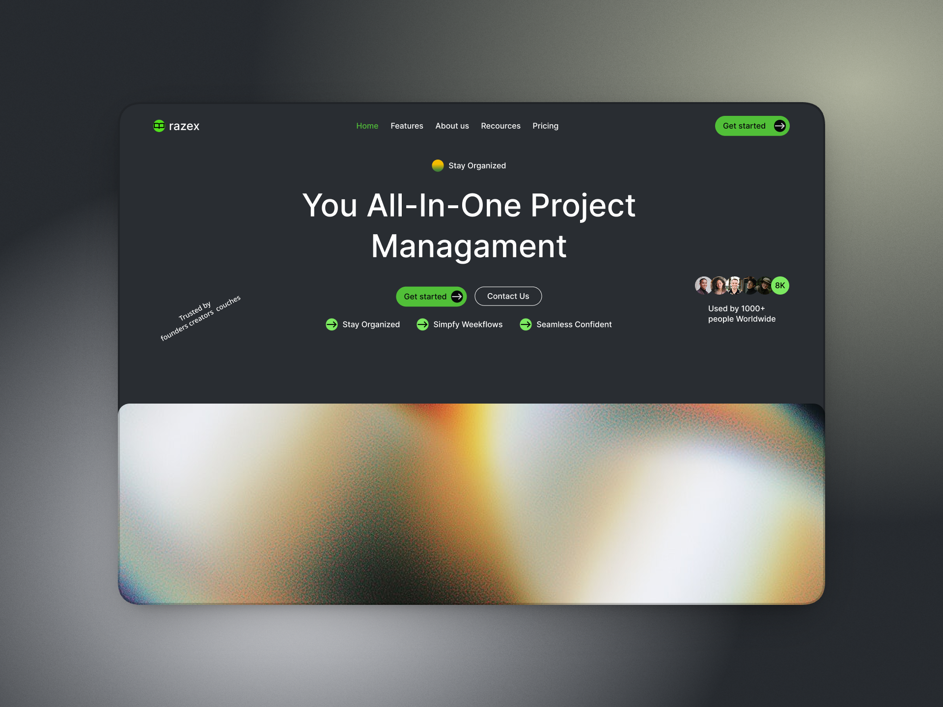 Modern SaaS Landing Page Design