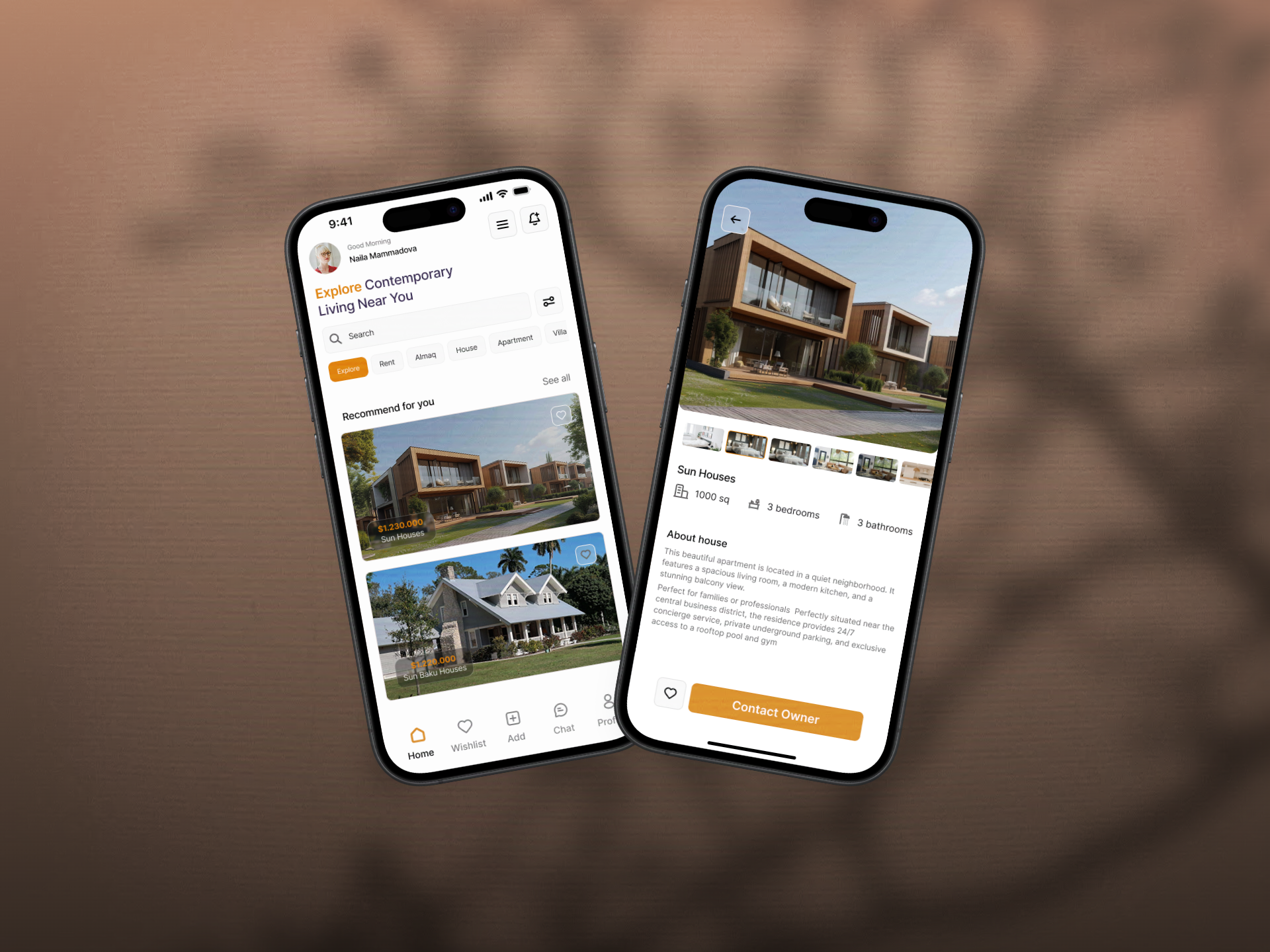 Homely – Modern Real Estate Mobile App