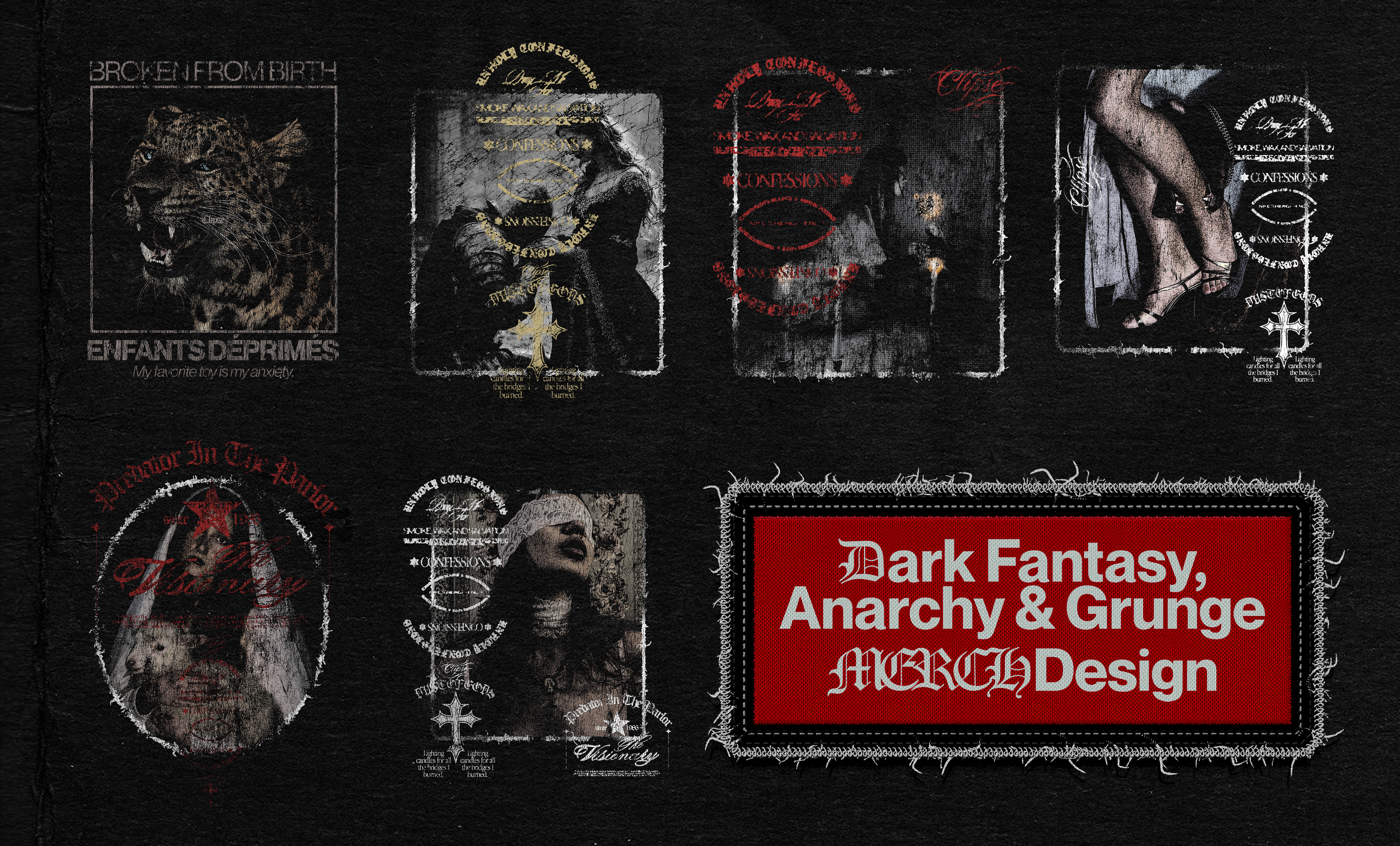 Example of Premium Dark Art  Streetwear  Design