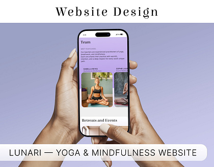 Wellness Website — UI/UX Concept