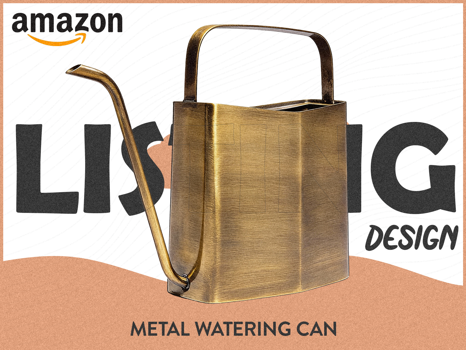 Metal Watering Can Amazon Listing Design a content amazon ebc amazon images amazon listing amazon listing design amazon product listing branding clean design creative creative illustration ecommerce design ecommerce product listing listing images minimal design modern design premium design product infographic product listing design product presentation product visuals
