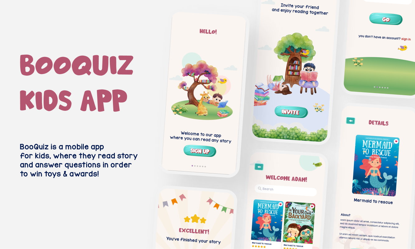 BooQuiz kids app
