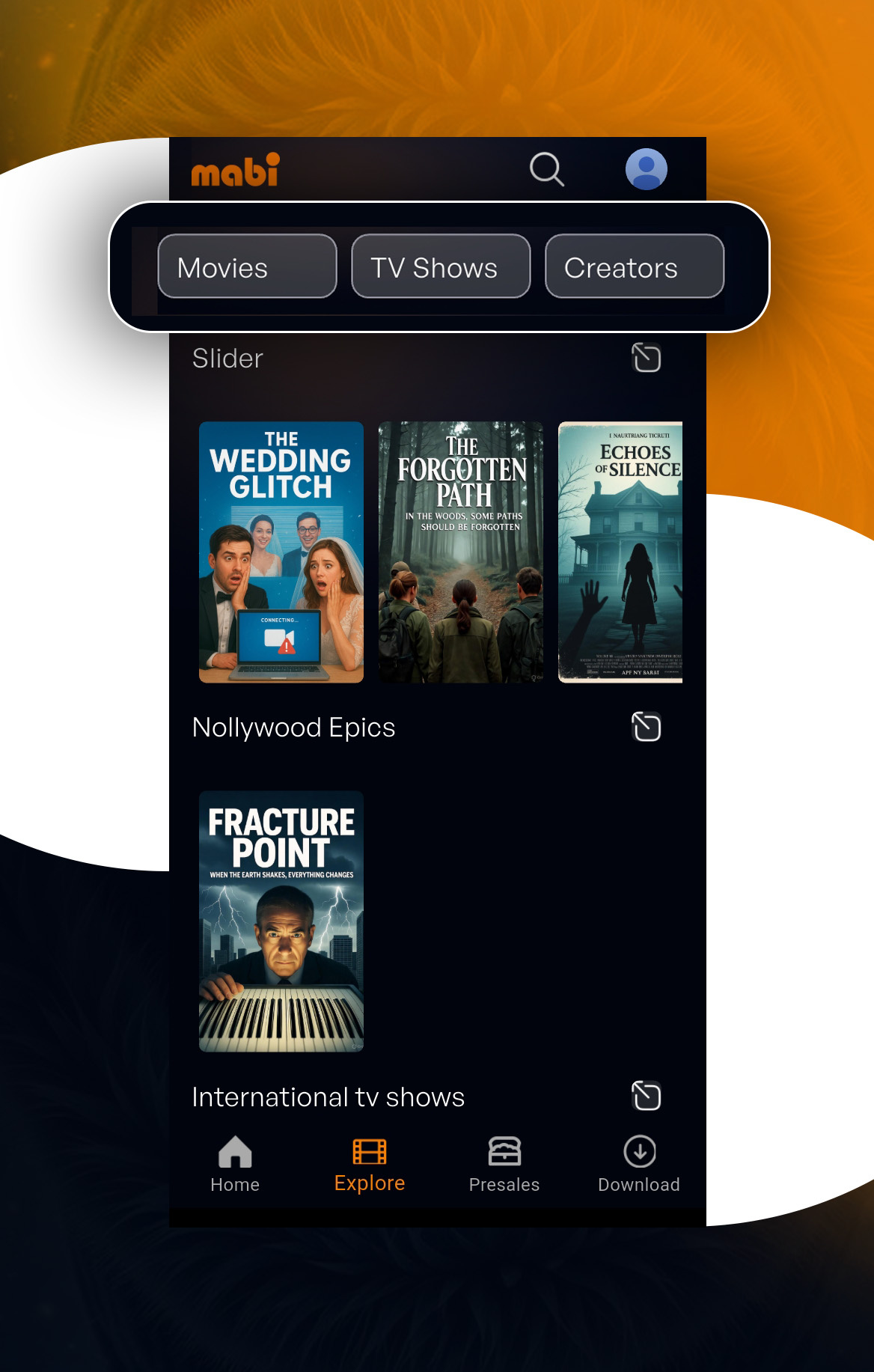 menu screen on mobile view by Akujuobi Victor on Dribbble