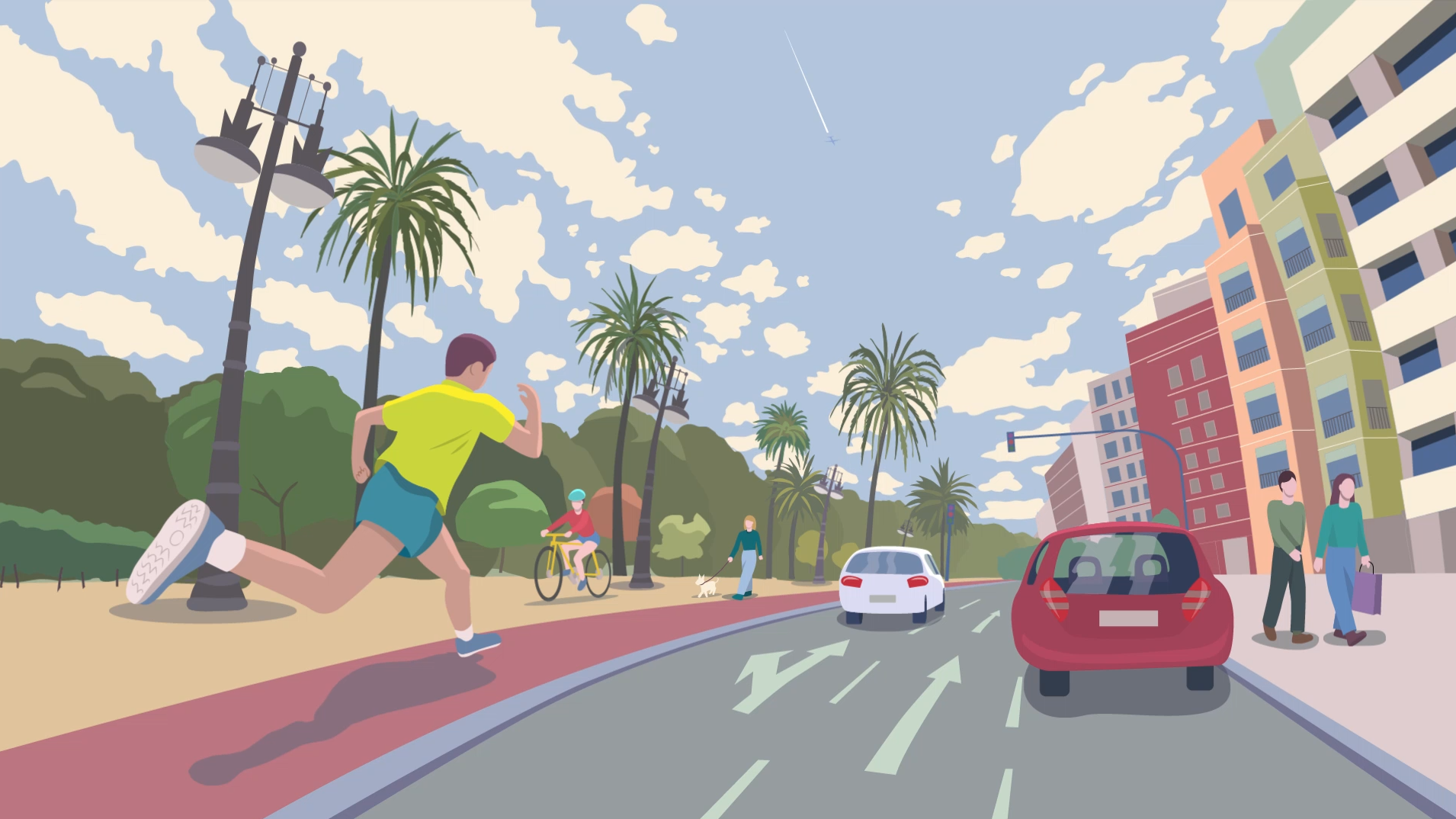 Motion Illustration Sketches artist workflow character design composition creative process dynamic poses flat design motion design motion illustration pencil sketch running sketches storyboarding teamwork urban illustration workspace illustration