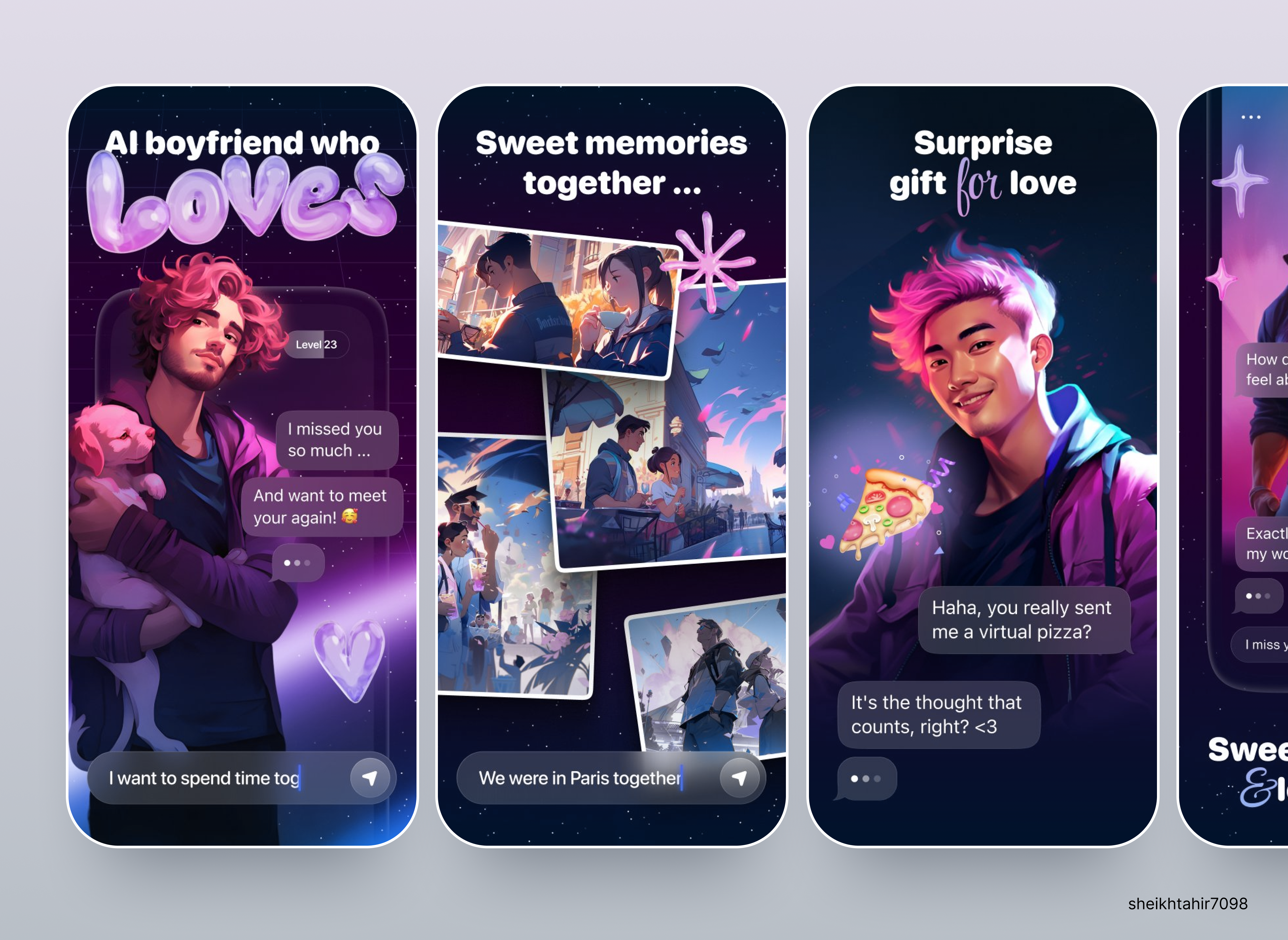 Example of App Store Screenshot Design