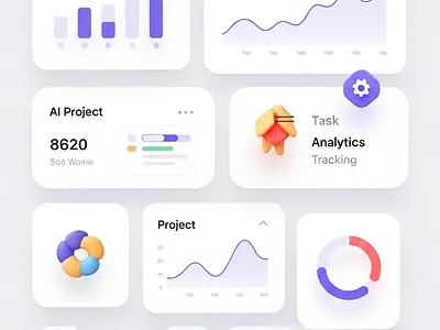 MindAI - Productivity Dashboard 3d 3d icons ai tool animation bento grid branding dashboard ui data visualization design graphic design illustration interface design motion graphics productivity app saas ui typography ui vector web app...