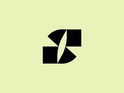 S modern letter geometric logo - for sale black and white brand identity branding custom logo lettering logo design logo sale minimal logo minimalist mobile apps s geometric logo s letter logo s monogram logo saas software tech brand technology web web3