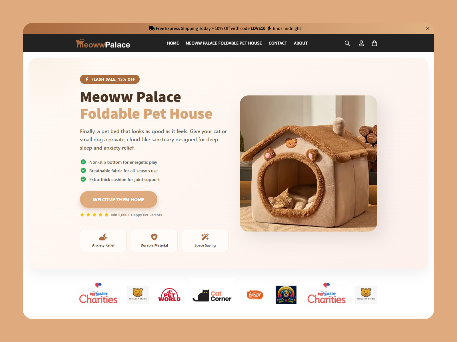 Example of Cro Optimized Shopify Web Development
