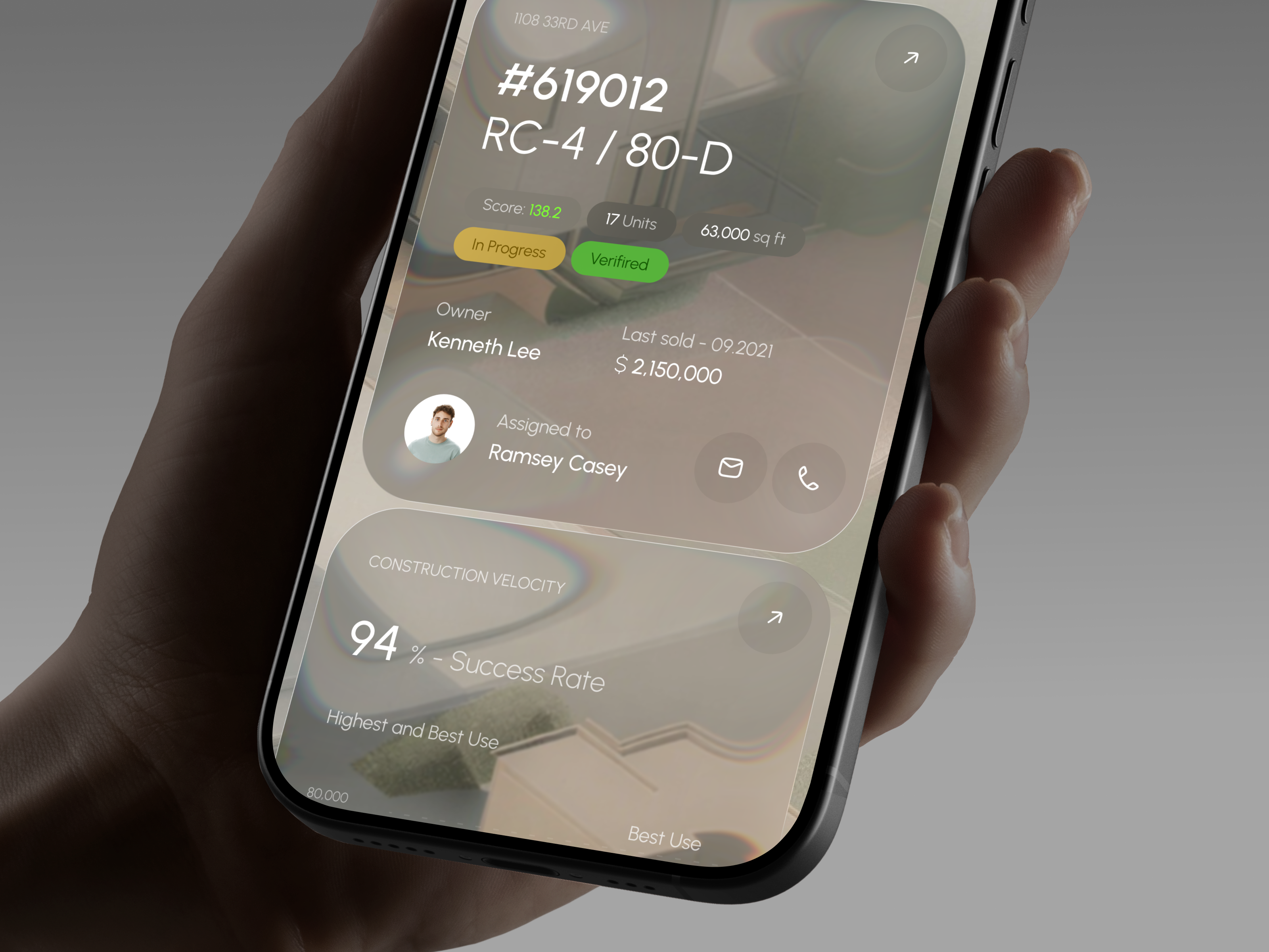 CityBldr Mobile App – Real Estate Investment Platform admin ai app app design b2b crm dashboard design interface mobile mobile app product product design proptech saas software ui ui design ux ux design