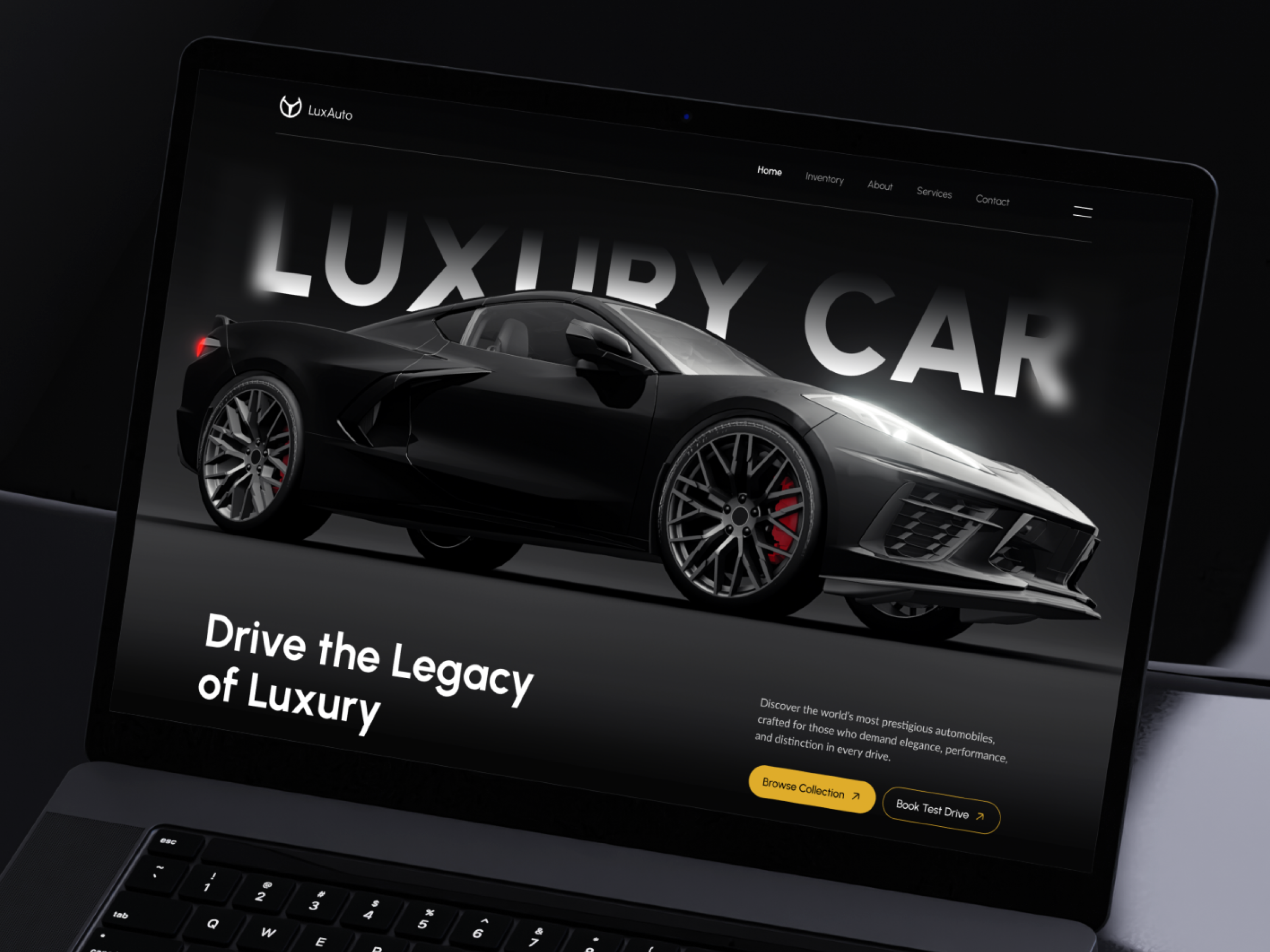 Example of Website And Development