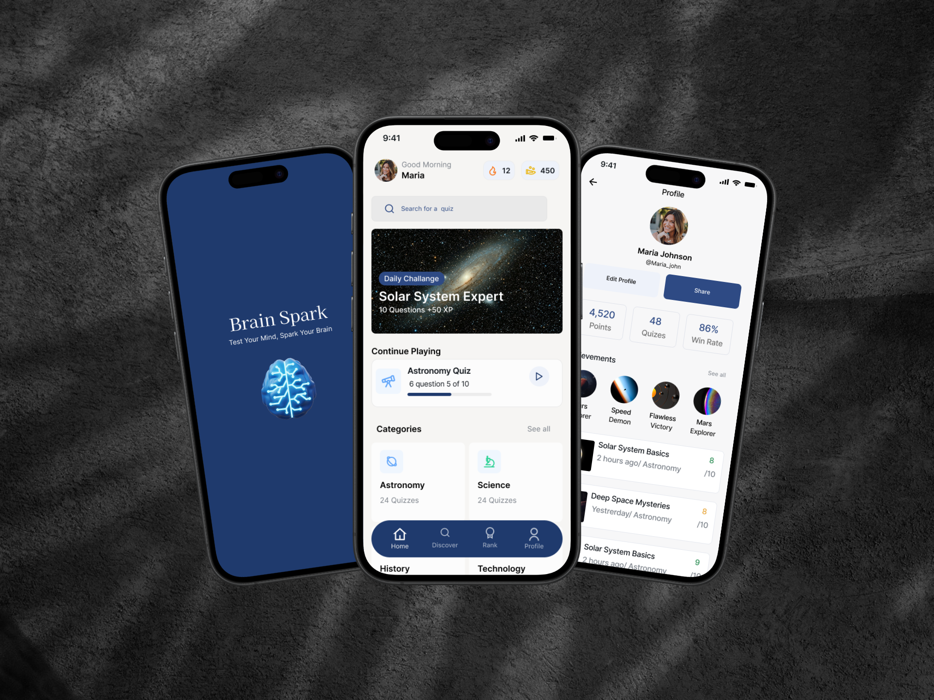 Brain Spark – Interactive Training App