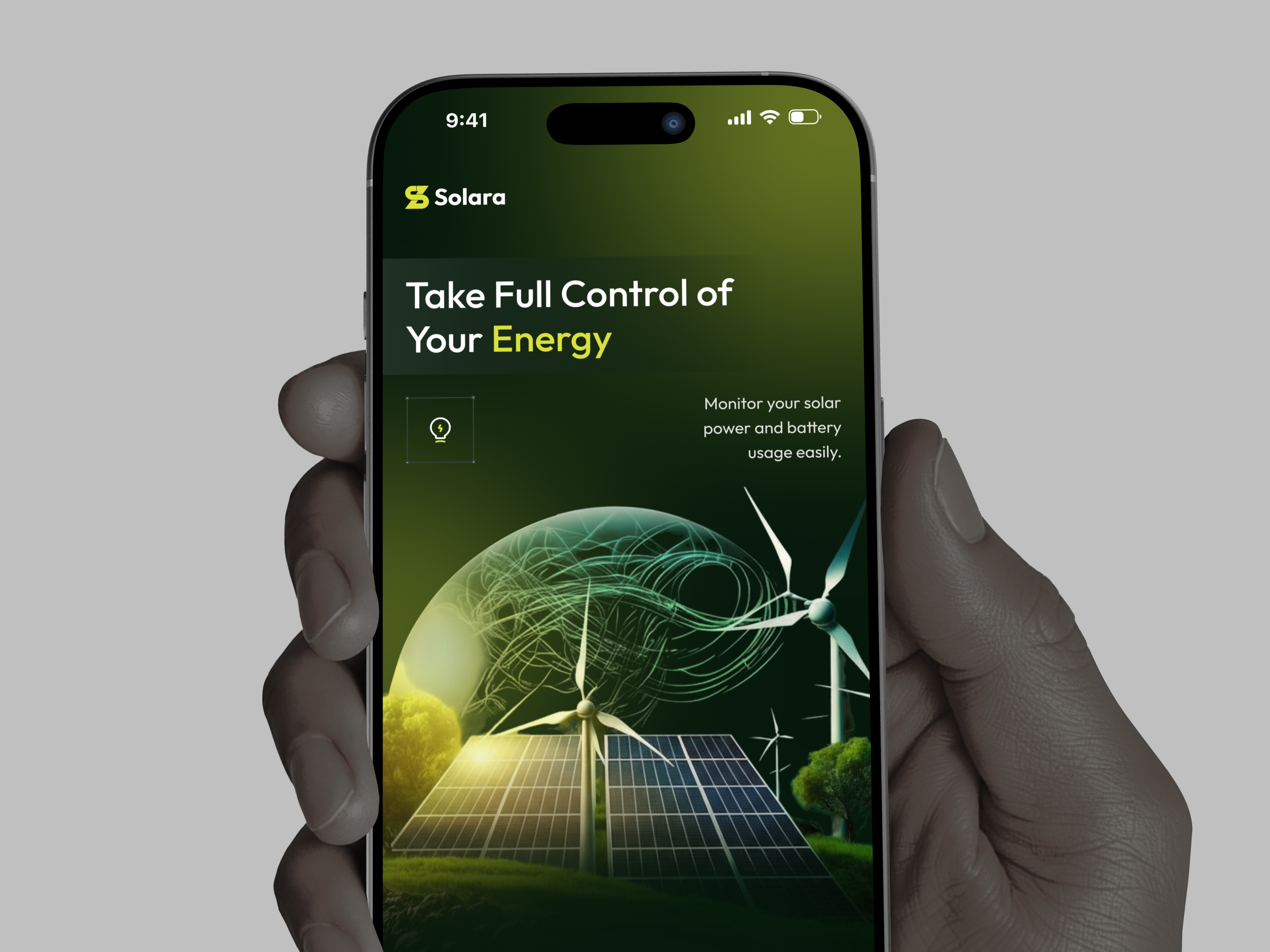 Solar Energy Management Mobile App UI Dashboard Design clean energy dashboard design energy app energy monitoring green energy iot dashboard mobile app ui renewable energy smart home app solar app solar energy sustainability ui design ux design