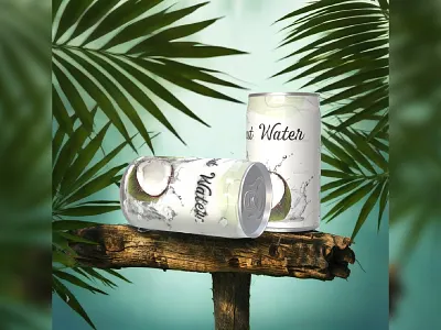 coconut water packging design (coreldraw) animation branding coreldraw design designing graphic design illustration logo motion graphics openforwork packging photoshop poster text ui viral
